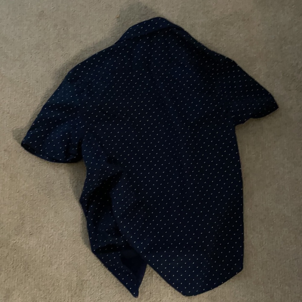 Navy blue button down - Picture 3 of 3